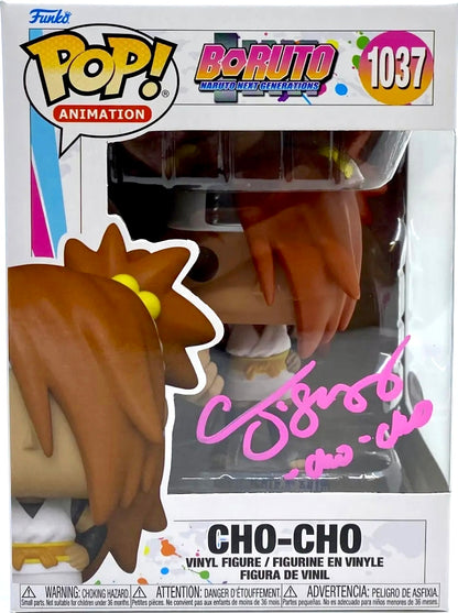 COLLEEN O'SHAUGHNESSEY Signed Boruto Funko Pop Figure #1037 AUTO PSA COA - DaFunkoShop - Funko Pop! Animation