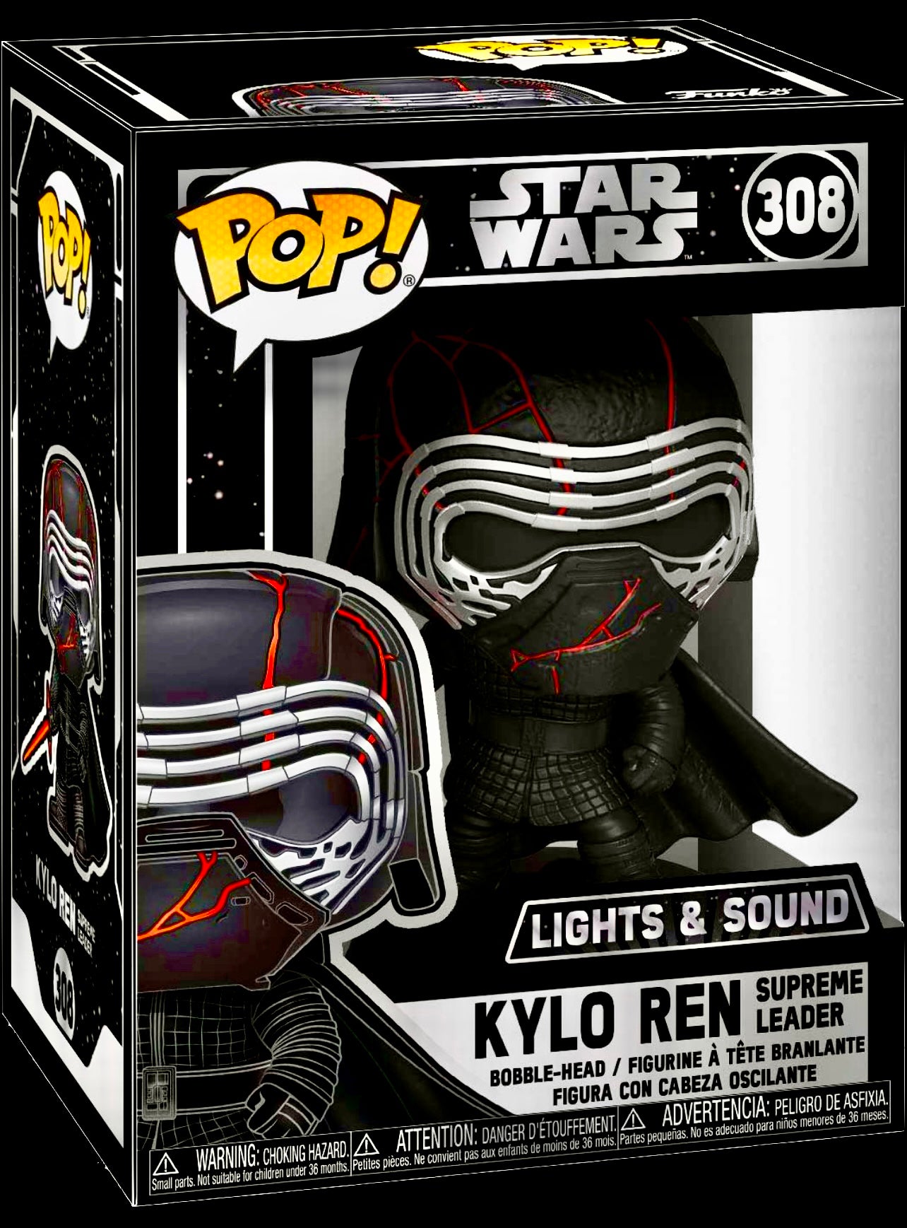 FunKo Pop! Star Wars: Rise of The Skywalker -#308 Kylo Ren (Electronic)