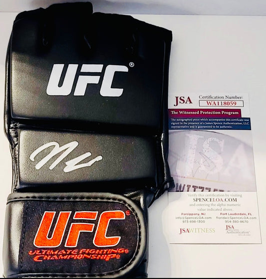 Nick Diaz Autograph Signed UFC Glove Authentic Official Fight Glove JSA COA - DaFunkoShop - Signed UFC Fighter Gloves
