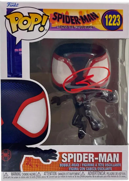 Shameik Moore signed Spider-Man #1223 Funko Pop! Across the Spider Ver – Da  Funko Shop