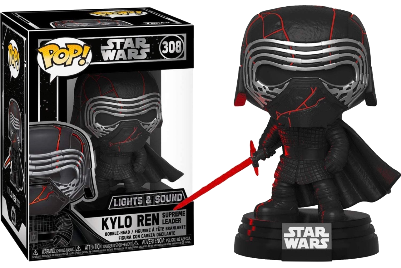 FunKo Pop! Star Wars: Rise of The Skywalker -#308 Kylo Ren (Electronic)