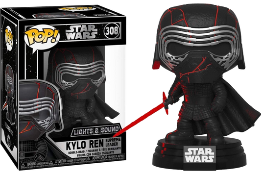 FunKo Pop! Star Wars: Rise of The Skywalker -#308 Kylo Ren (Electronic)