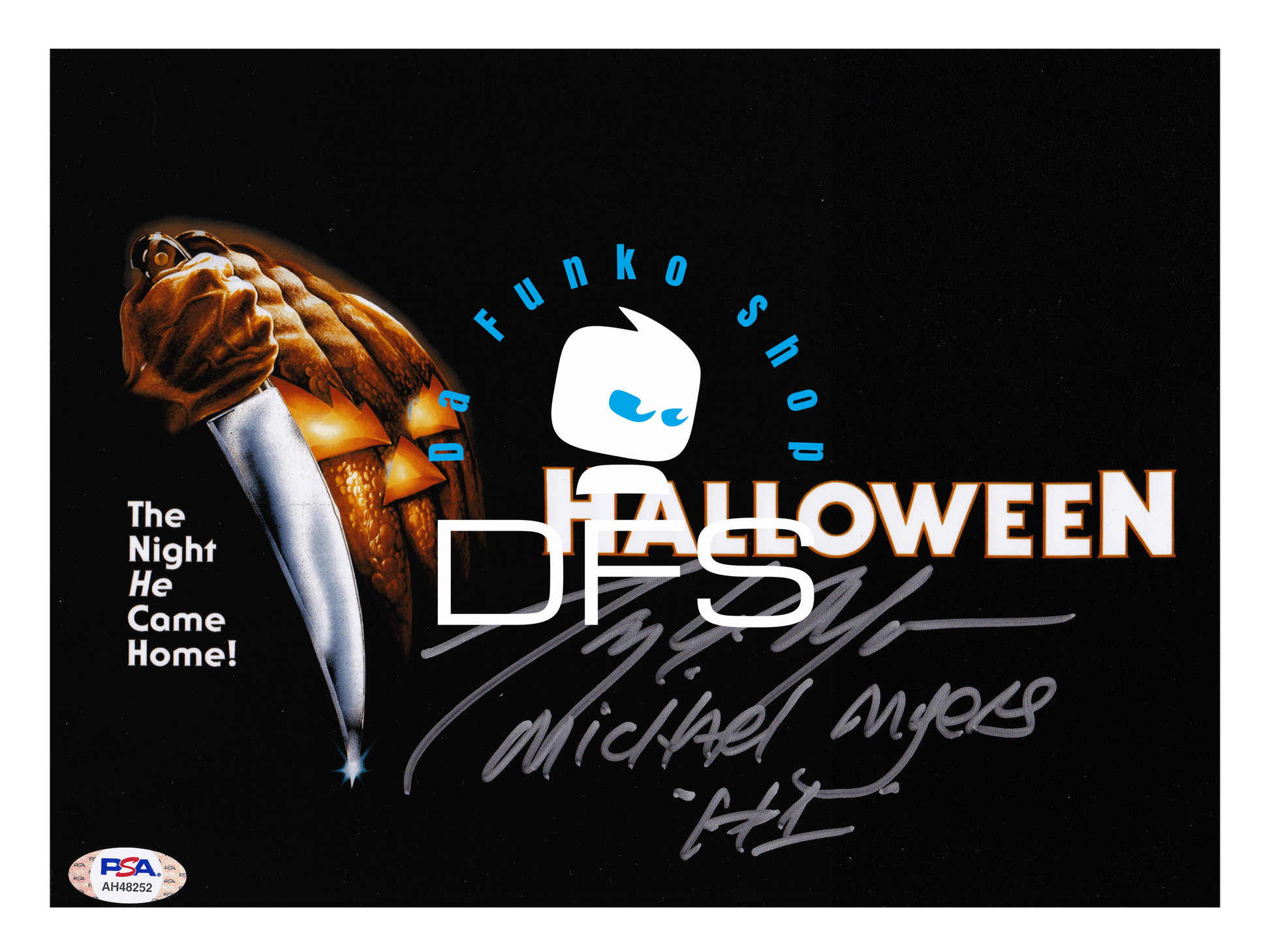 Autographed Signed 8x10 Photo Halloween Michael Myers Tony Moran Signature Is Authenticated By PSA ✅ - DaFunkoShop - Autographed Photo