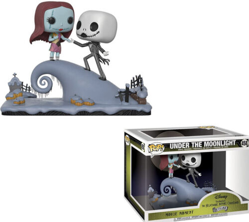 New Funko Pop! Movie Moment - Disney The Nightmare Before Christmas Jack & Sally On the Hill Under The Moonight #458 - DaFunkoShop - Funko Pop! Movie Moments