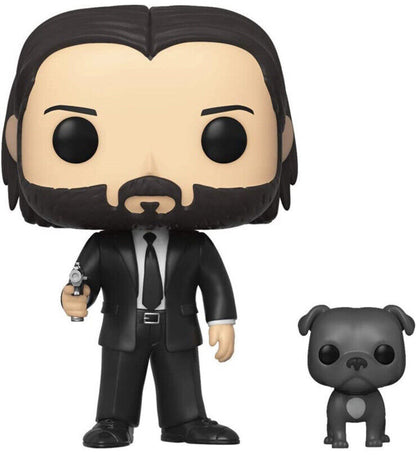 Funko Pop 🔥 John Wick with Dog #580 Funko Pop Vinyl + Free Protector ✅ Keanu Reeves - Da Funko Shop