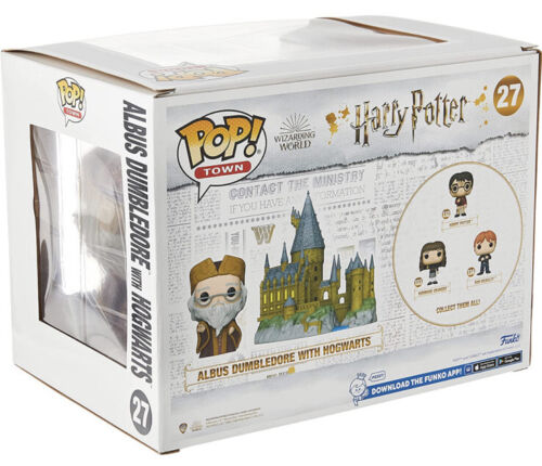 Buy Pop! Town Albus Dumbledore with Hogwarts at Funko.