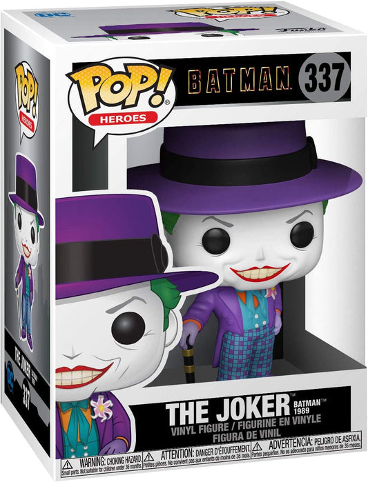 Funko Pop! Heroes: Batman 1989-Joker with Hat #337 DC universe - DaFunkoShop - Funko Pop! Heroes DC