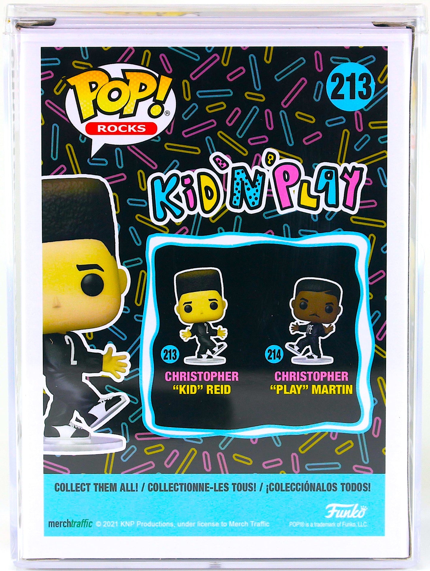 Chris Reid Autograph Signed Funko Pop! Movies  - Kid N' Play Signature is Authenticated by JSA ✅ - DaFunkoShop - Funko Pop! Movies