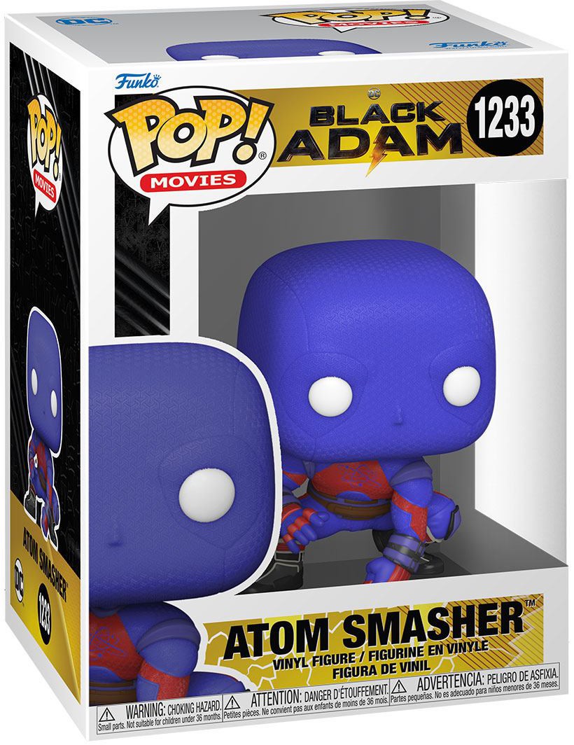 Funko Pop! Movies: Black Adam - Atom Smasher #1233 , (64190) + Free Protector - Da Funko Shop