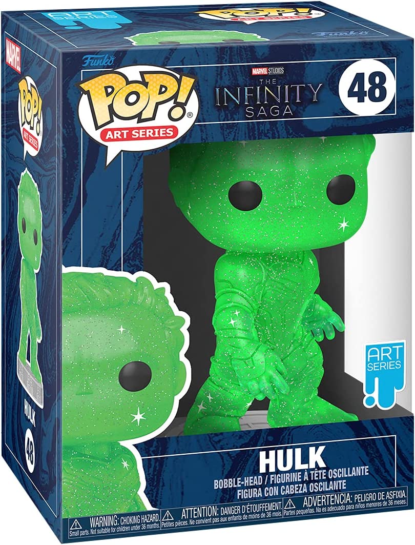 Funko Pop! Artist Series: Marvel Infinity Saga - Hulk #48 - 57616 Comes In Free Hard Case Protector - Da Funko Shop