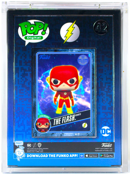 Rare Legendary Funko Pop! Digital - The Flash #42 NFT DC collection 1/2050 - DaFunkoShop - Funko Pop! Digital