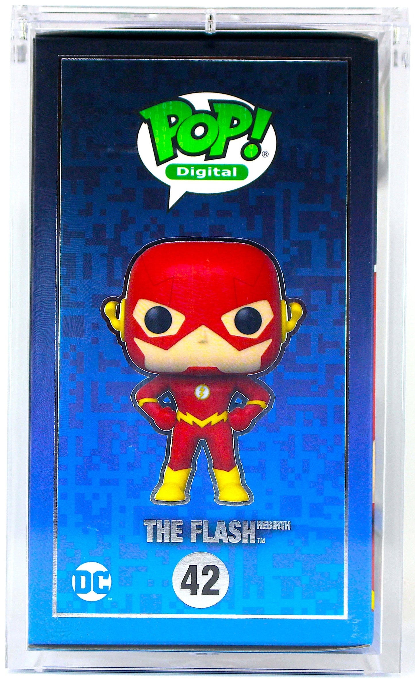 Rare Legendary Funko Pop! Digital - The Flash #42 NFT DC collection 1/2050 - DaFunkoShop - Funko Pop! Digital