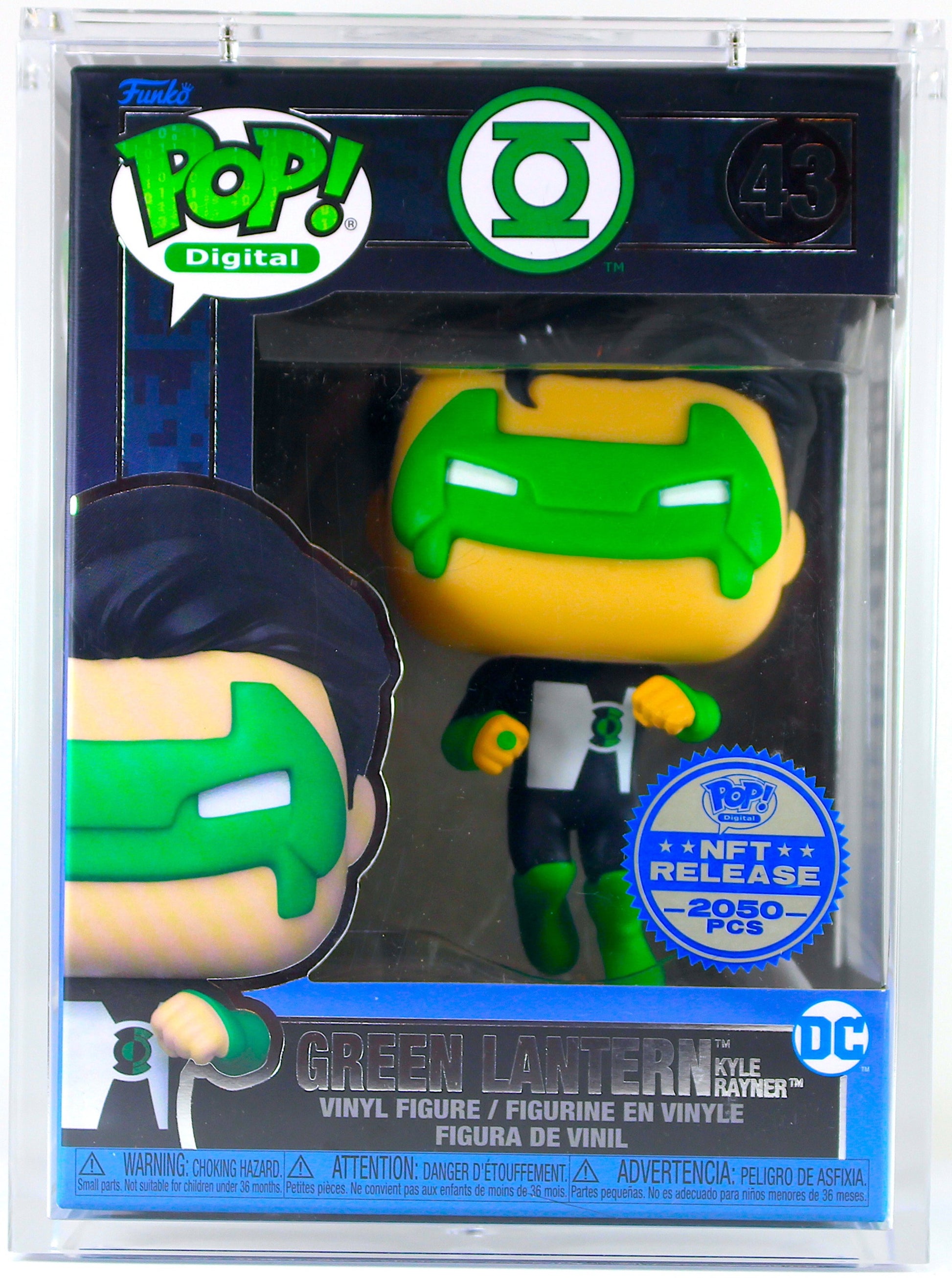 Rare Legendary Funko Pop! Digital - Green Lantern Kyle Rayner #43 NFT DC Collection 1/2050 - DaFunkoShop - Funko Pop! Digital