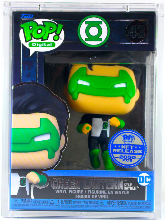 Rare Legendary Funko Pop! Digital - Green Lantern Kyle Rayner #43 NFT DC Collection 1/2050 - DaFunkoShop - Funko Pop! Digital