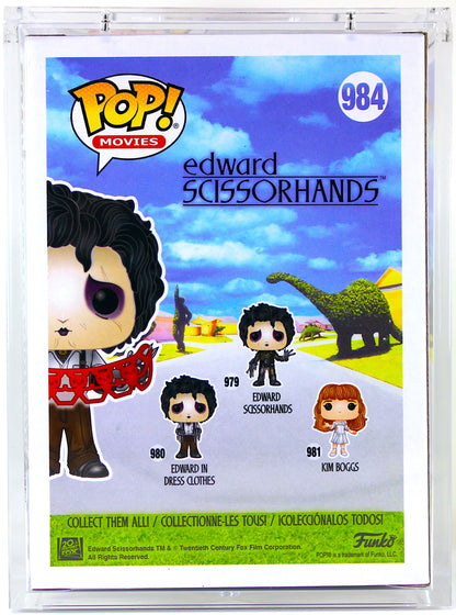 Johnny Depp Signed Funko Pop! Movies #984 Edward Scissorhands With Kirigami Signature is Authenticated By Beckett ✅ - DaFunkoShop - Funko Pop! Movies