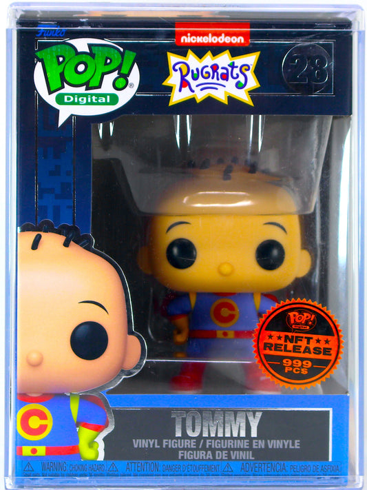 Grail Rare 1/999 Funko Pop! Digital - Tommy  #28 NFT Nickelodeon Rugrats Collection - DaFunkoShop - Funko Pop! Digital