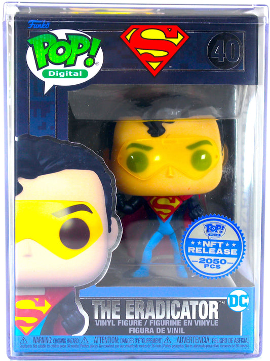 Rare Funko Pop! Digital - Superman The Eradicator #40 NFT DC collection 1/2050 - DaFunkoShop - Funko Pop! Digital