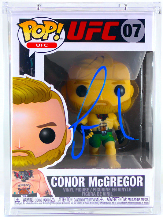 Autographed Conor McGregor Signed Funko Pop! UFC Series 2 #07 Autograph is Authenticated By Beckett ✅ - DaFunkoShop - Funko Pop! UFC