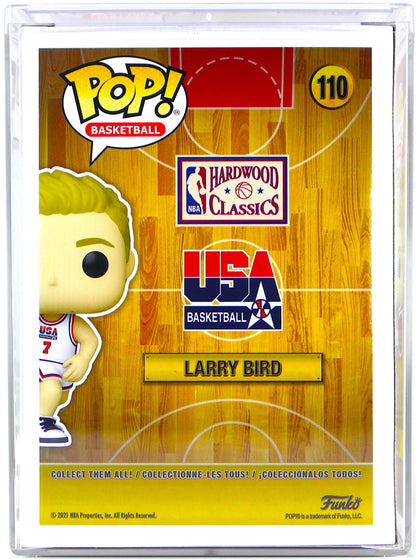 Larry Bird Signed Autographed Funko Pop! #110 Basketball Team USA Authenticated By Beckett ✅ - DaFunkoShop - Funko Pop! Basketball