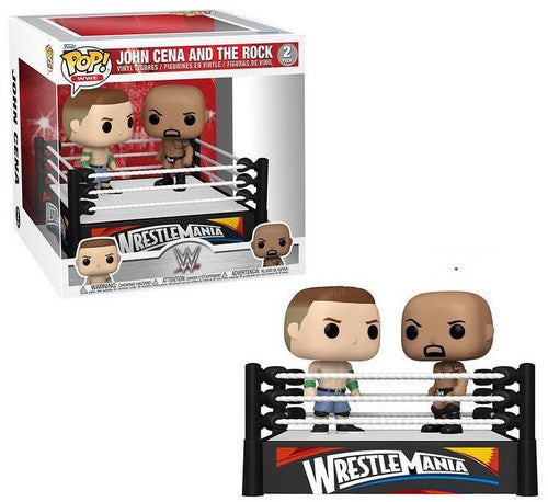 Funko Pop! Moment: WWE - John Cena and The Rock (2012), Multicolor, 61463 - Da Funko Shop