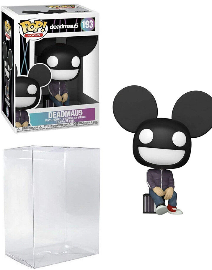 New Mint Funko Pop! #193 Rocks Deadmau5 in His Trademark Mask Comes with Free Box Protector - Da Funko Shop