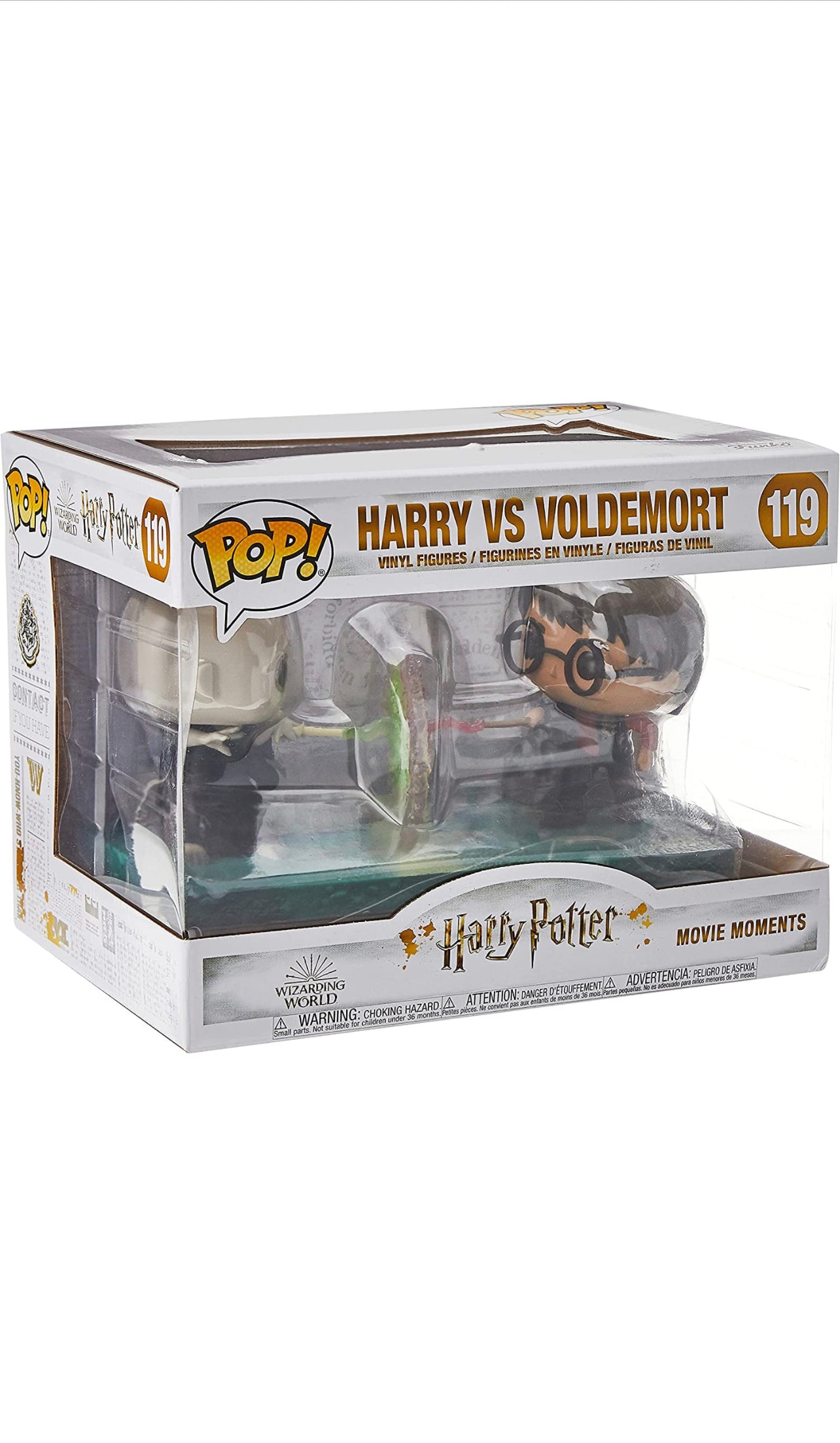 Funko Pop! Movie Moments: Harry Potter - Harry vs. Voldemort Figure #119 NIB