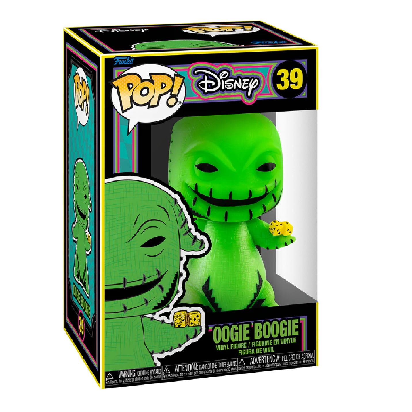 Funko Pop! Disney: The Nightmare Before Christmas - Jack (Blacklight)