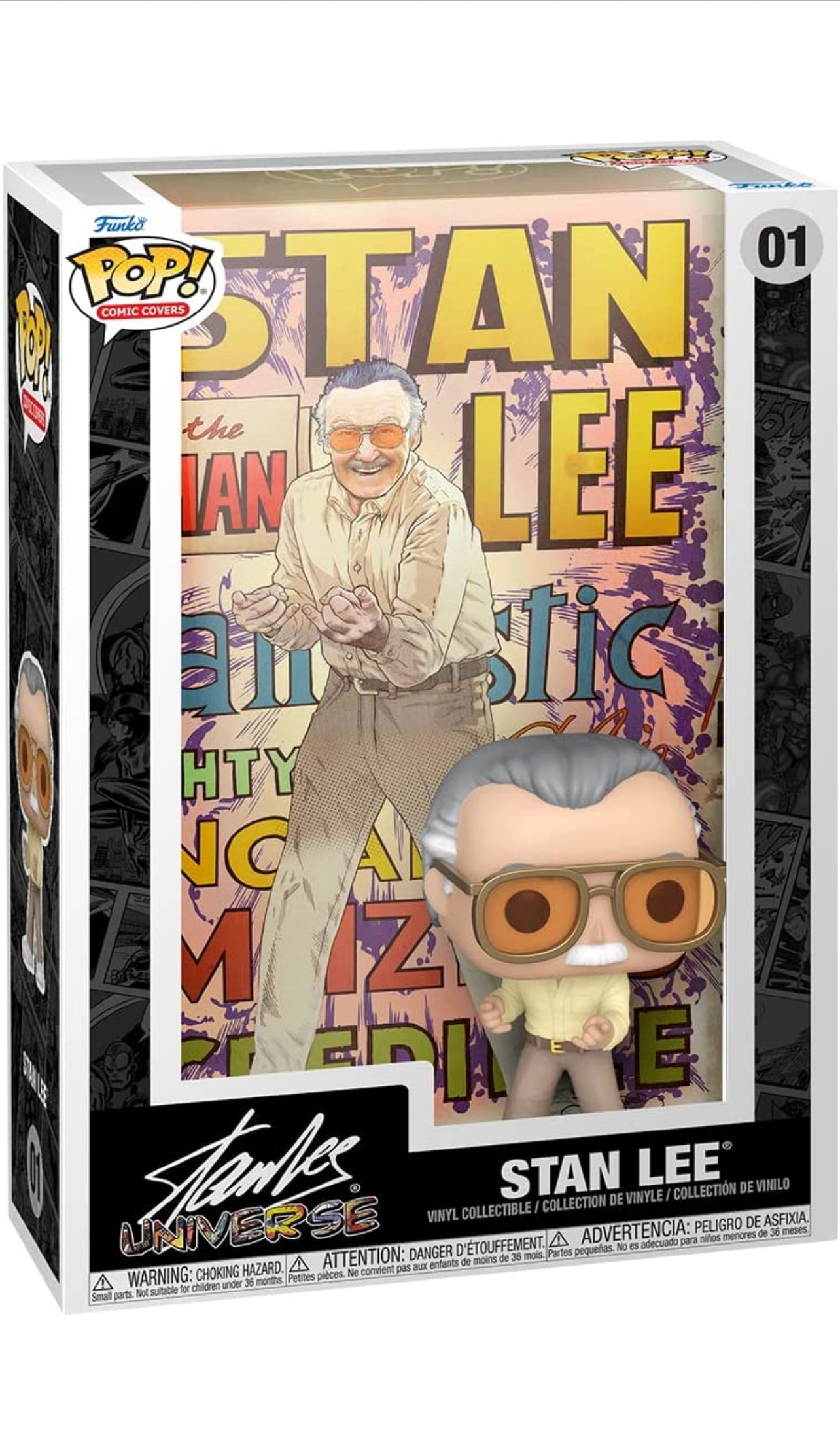 Funko Pop! Comic Cover: Marvel - Stan Lee - DaFunkoShop - Funko Pop! Marvel : Comic covers