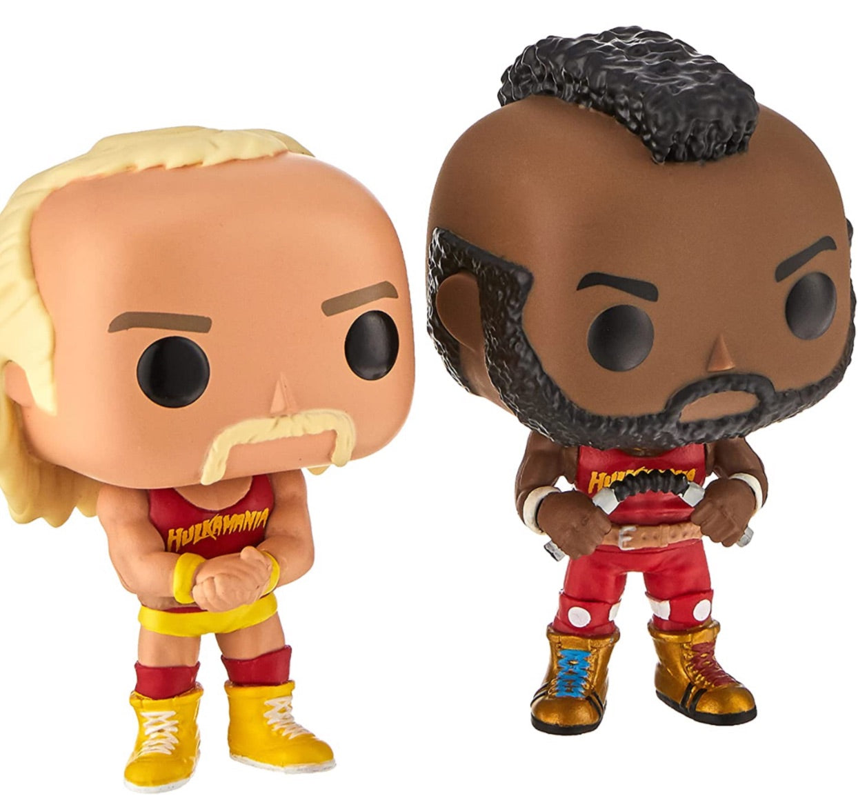 Funko Pop! WWE - Hulk Hogan & Mr. T, Hulkamania 2 Pack, Exclusive (51720) - Da Funko Shop