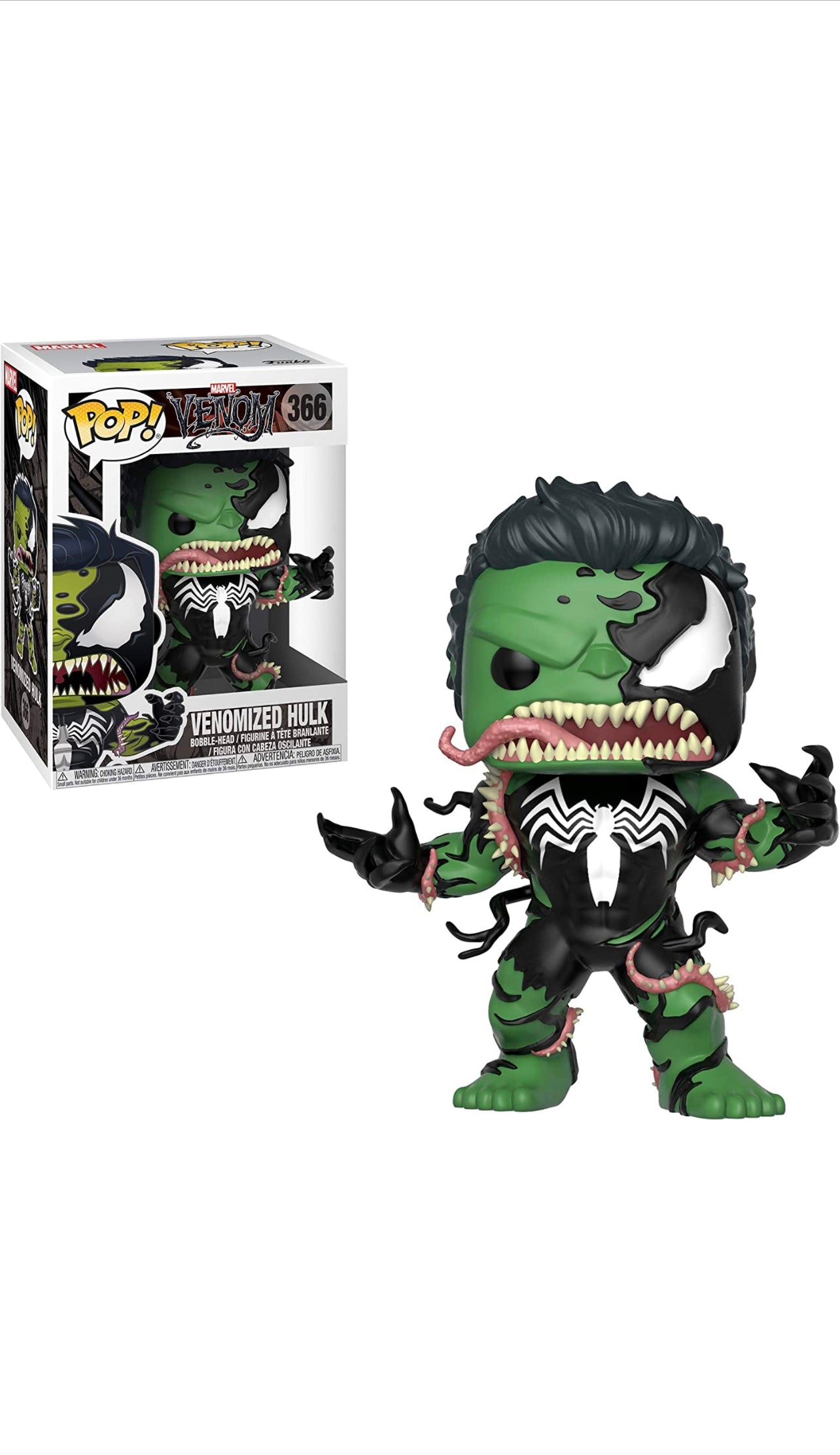 Funko Pop! Marvel : Venom - Venomized Hulk #366 - DaFunkoShop - Funko Pop! Marvel : Venom