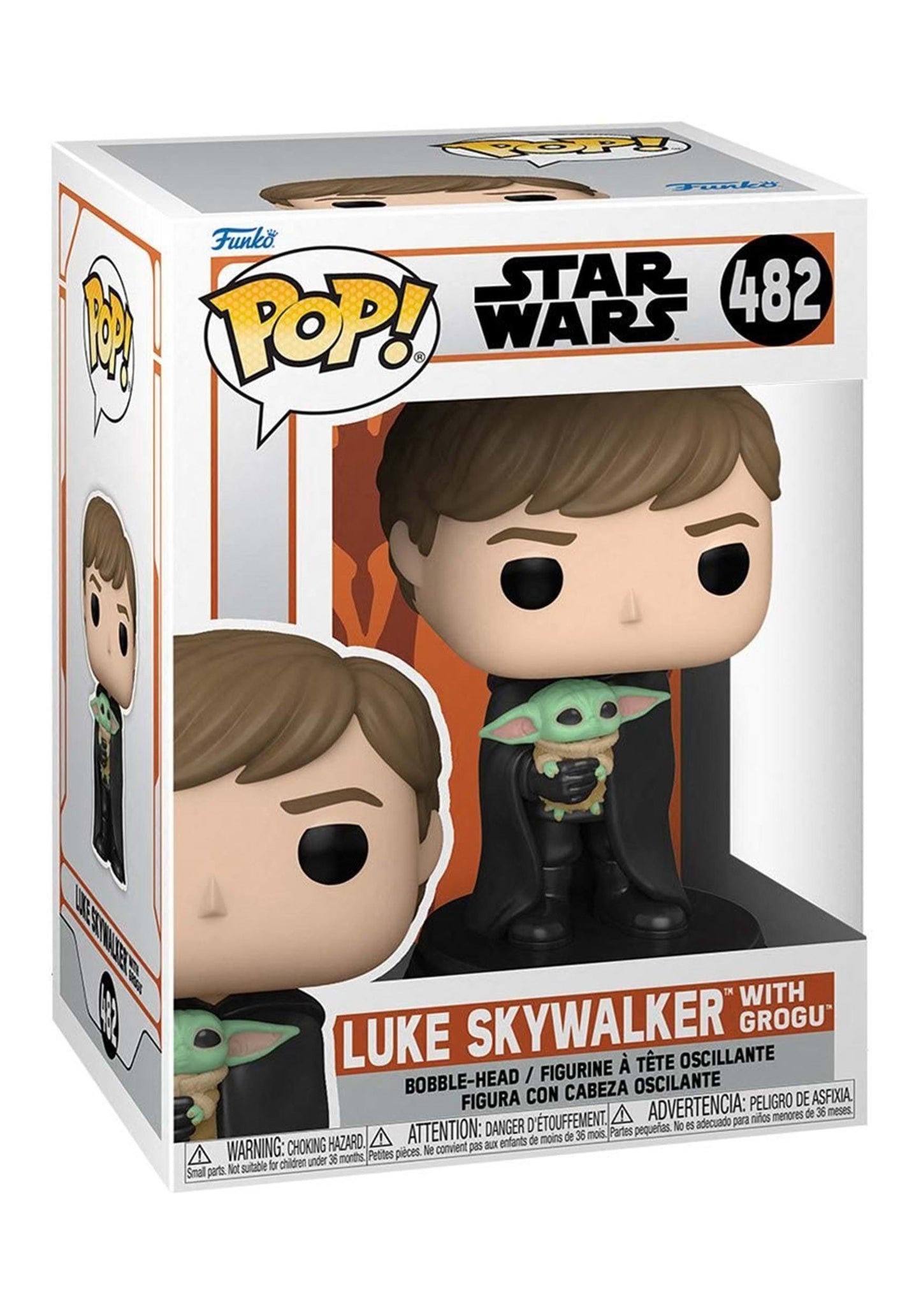 Funko Pop! Star Wars: Mandalorian- #482 Luke with Child GROGU (58290) - DaFunkoShop - Funko Pop! Star Wars