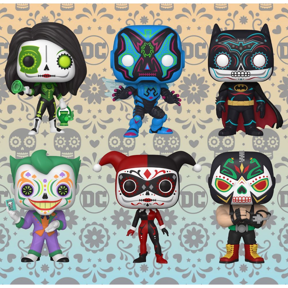 Funko Pop! Heroes Dc Super Heroes Dia De Los Collection - DaFunkoShop - Funko Pop! Heroes DC