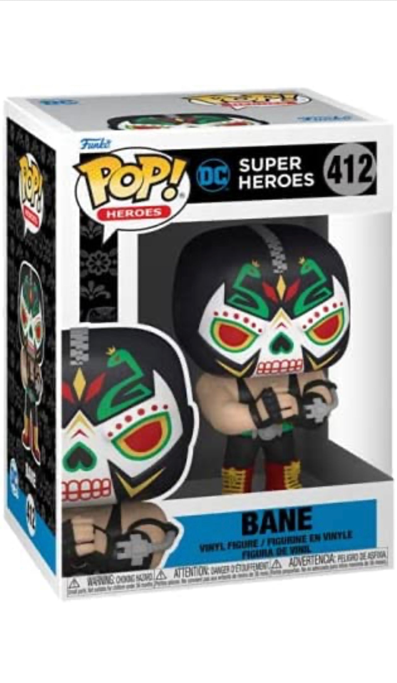 Funko Pop! Heroes: Dia De Los DC - Bane #412 - DaFunkoShop - Funko Pop! Heroes DC