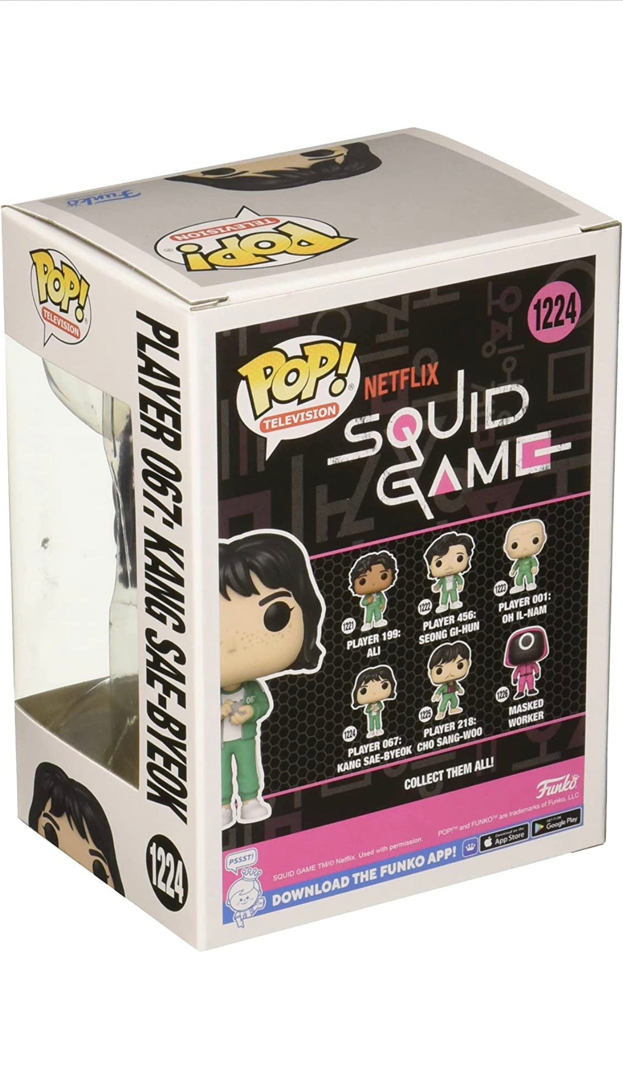 Funko POP! Player 456: Seong Gi-Hun Netflix Squid Game 1222 SLIGHT