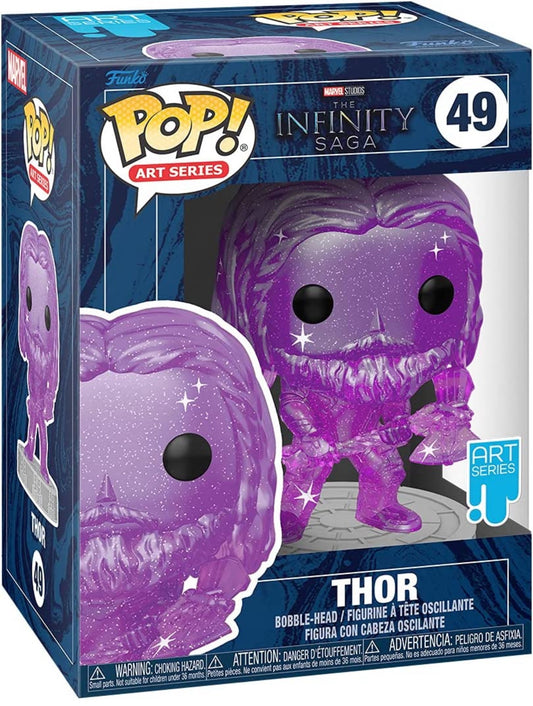 Funko Pop! Artist Series: Marvel Infinity Saga - Thor #49 - Exclusive - 57618 - DaFunkoShop - Funko Pop! Marvel Infinity saga