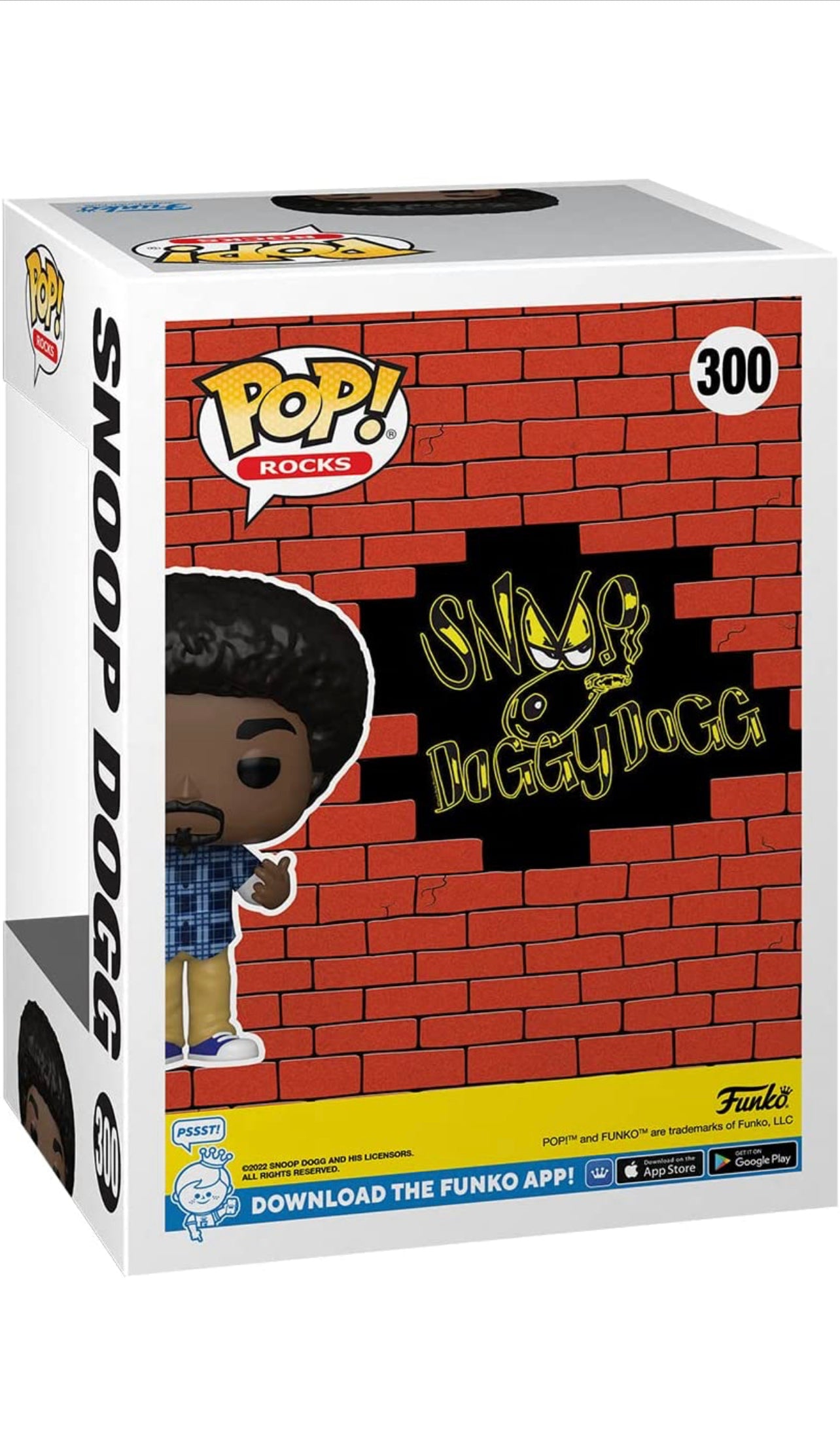 Funko Pop! Rocks 🔥 The Legendary Hip Hop Artist Snoop Dogg With #300 + Free Protector - DaFunkoShop - Funko Pop! Rocks Hip Hop