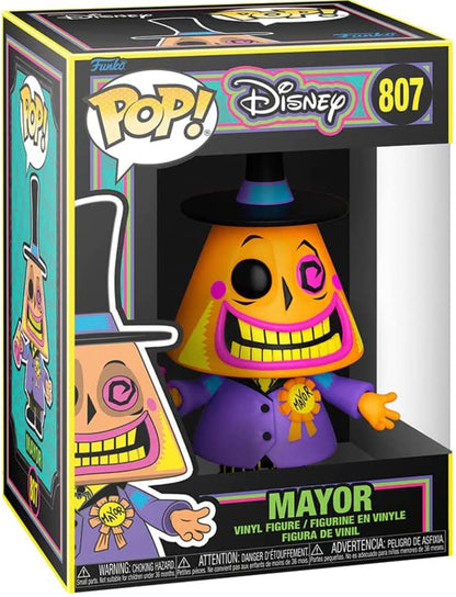 Funko Pop| Disney: The Nightmare Before Christmas - Mayor (Blacklight) - #807 - 63961 - DaFunkoShop - Funko Pop! Disney