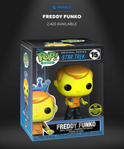 Grail Rare Funko Pop! Digital - Star Trek OS NFT Collection Full Set - DaFunkoShop - Funko Pop! Digital