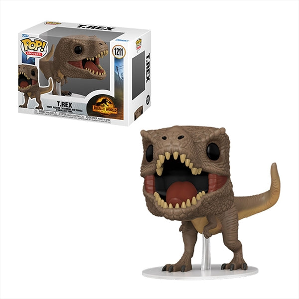 Funko Pop! Movies: Jurassic World Dominion - T. Rex, #1211 - (62222) - DaFunkoShop - Funko Pop! Movies : Jurassic World Dominion