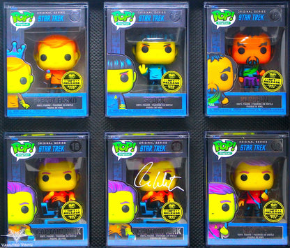 Grail Rare Funko Pop! Digital - Star Trek OS NFT Collection Full Set + 1/1 Autographed Captain Kirk - DaFunkoShop - Funko Pop! Digital