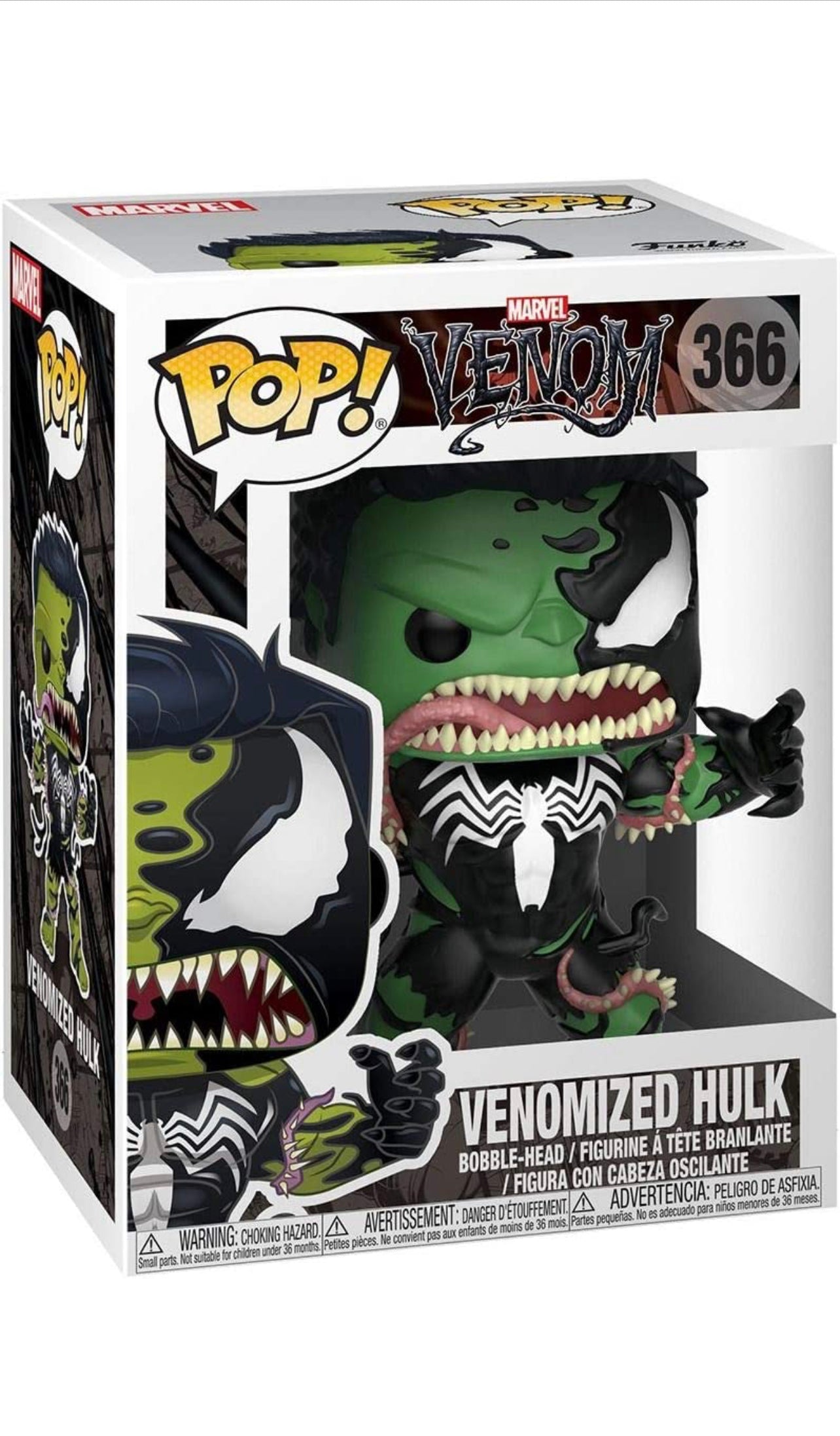 Funko Pop! Marvel : Venom - Venomized Hulk #366 - DaFunkoShop - Funko Pop! Marvel : Venom