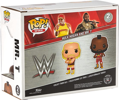 Funko Pop! WWE - Hulk Hogan & Mr. T, Hulkamania 2 Pack, Exclusive (51720) - Da Funko Shop