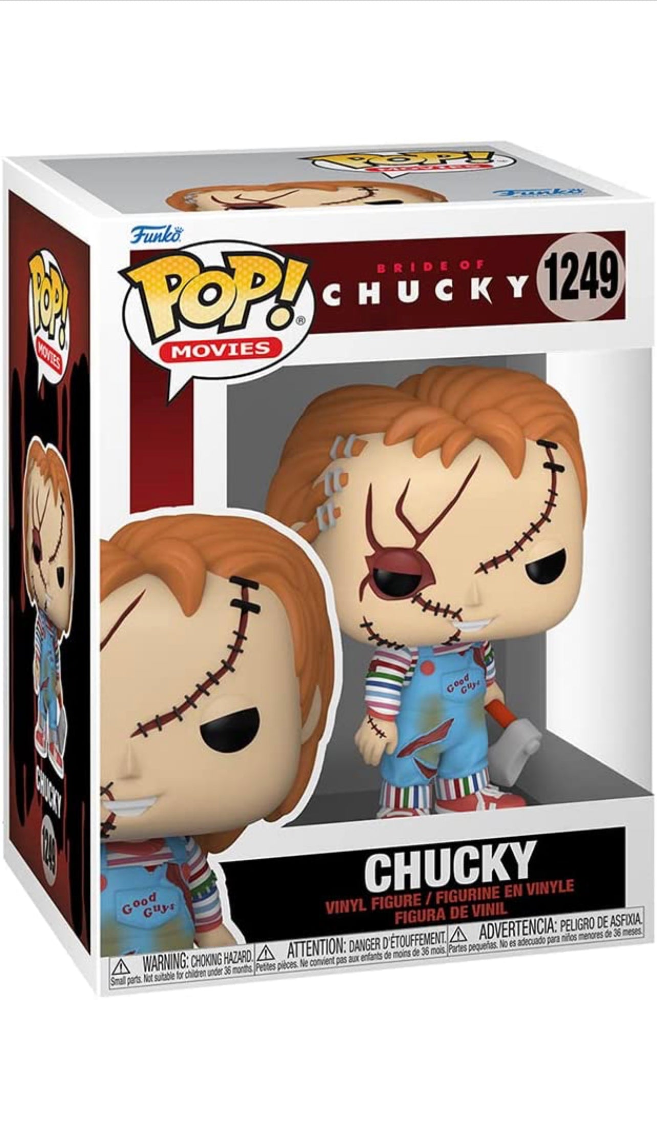 Funko Pop! Movies: Bride of Chucky - Chucky #1636 - DaFunkoShop - Funko pop! Movies