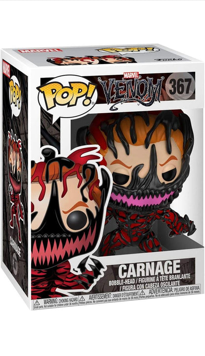 Funko Pop Marvel: Venom-Carnage Cletus Kasady #367 - DaFunkoShop - Funko Pop! Marvel