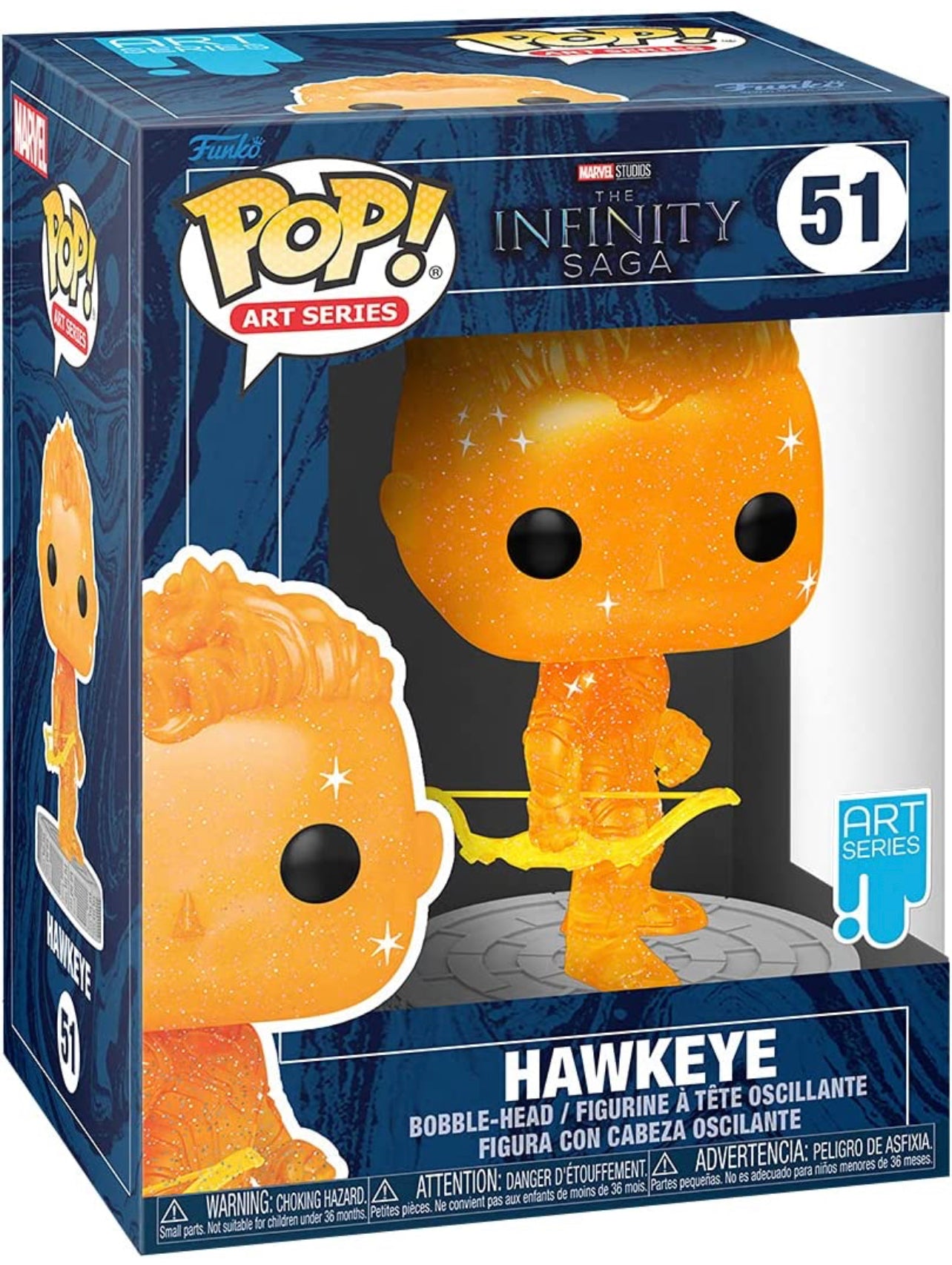 Funko Pop! Art Series: Marvel Infinity Saga - Hawkeye #51 Exclusive - 57615 Comes sealed in a Hard Case display box protector 💯✅ - DaFunkoShop - Funko Pop! Art Series