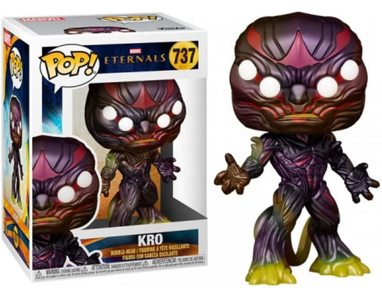 Funko Pop! Marvel: Eternals - Kro #737 - DaFunkoShop - Funko Pop! Marvel : Eternals