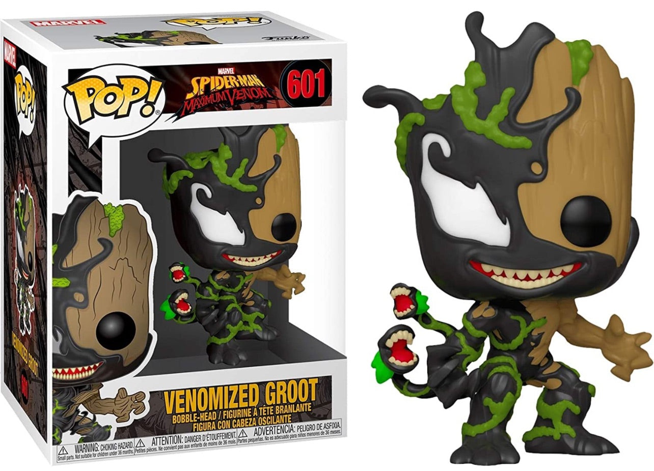 Funko Pop! Marvel: Marvel Venom - Groot Venomized Groot #601 - - Da Funko Shop