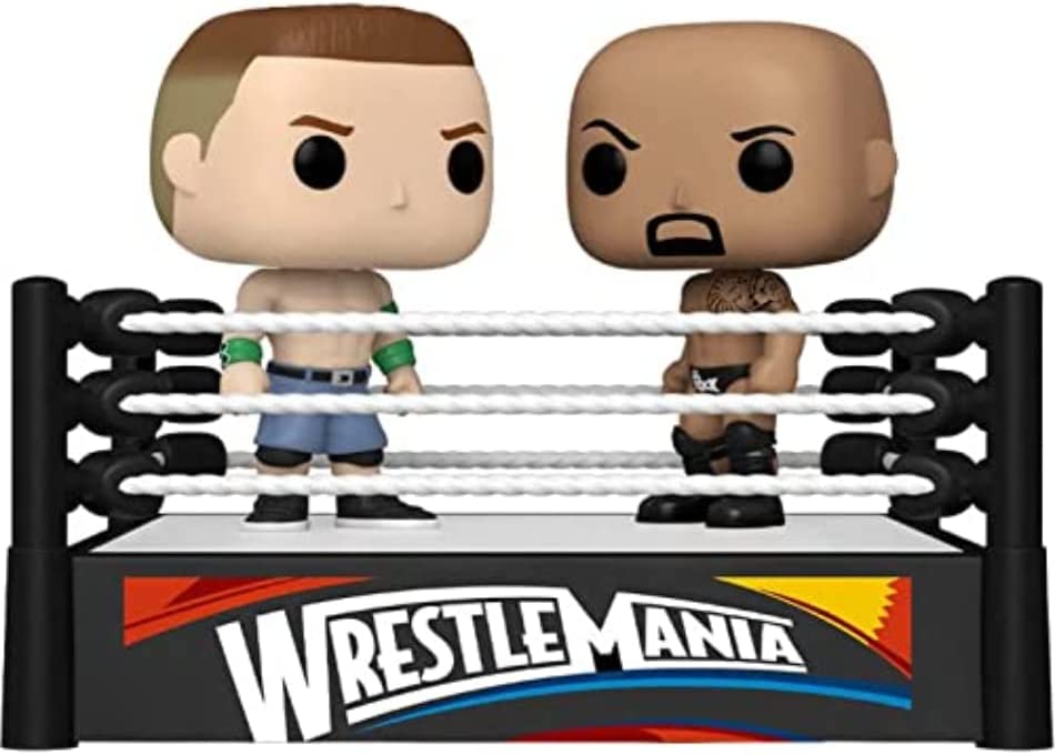 Funko Pop! Moment: WWE - John Cena and The Rock (2012), Multicolor, 61463 - Da Funko Shop