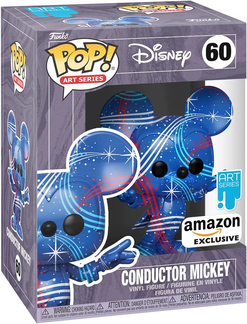 Funko Pop! Artist Series: Disney Treasures of The Vault - Conductor Mickey, Multicolor, 55681 - Da Funko Shop