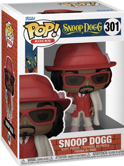 New Funko Pop! Rocks 🔥 The Legendary Hip Hop Artist Snoop Dogg With Fur Coat #301  + Free Protector - DaFunkoShop - Funko Pop! Rocks Hip Hop